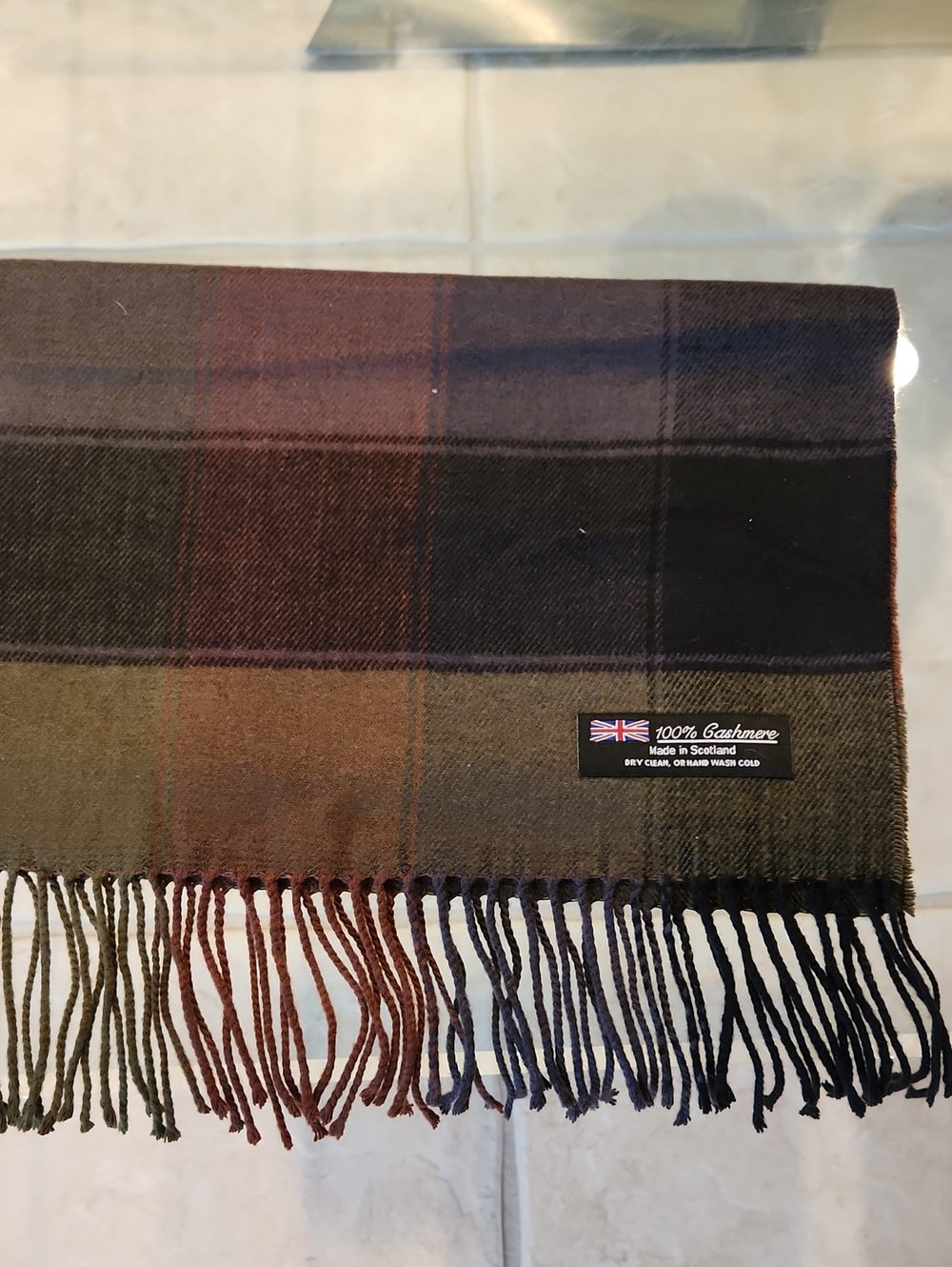 Cashmere Scarf New No Tags